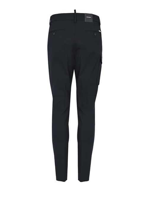 Pantalone Chic Urban Sexy Cargo in lana stretch DSQUARED2 | S74KB0930 S40320900